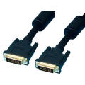 DVI-D MM (24 + 1) / (24 + 5) Cable de Oro